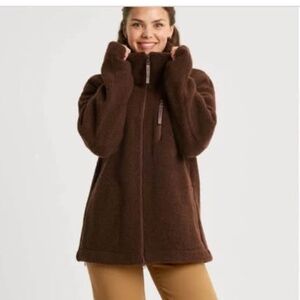 Astrid Wild Wool Blend Fleece Jacket Minna